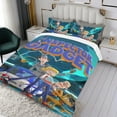 thumbnail image 3 of Inspector Gadget Conjunto de sábanas temático, trío de piezas, cómodo y amigable con la piel, diseño único, regalo de decoración para el hogar para familiares, amigos y fans,140cm *210cm, 3 of 6