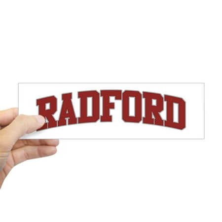 CafePress RADFORD Design Bumper Sticker 10 x3 CafePress RADFORD Design Bumper Sticker 10 x3