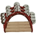 thumbnail image 1 of Shisuyan Handbell Wood Metal 3Pcs 4.1x2.8in, 1 of 8
