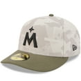 thumbnail image 3 of Men's New Era Light Beige/Olive Minnesota Twins 2025 Armed Forces Day 59FIFTY Fitted Hat, 3 of 5