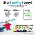 thumbnail image 3 of Smart Ink Compatible Ink Cartridge Replacement for HP 951XL 950XL 951 XL 950 High Yield (Black,Cyan,Magenta,Yellow, 4, 3 of 5