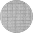 thumbnail image 1 of Ahgly Company Indoor Round Solid Gray Modern Area Rugs, 6' Round, 1 of 4