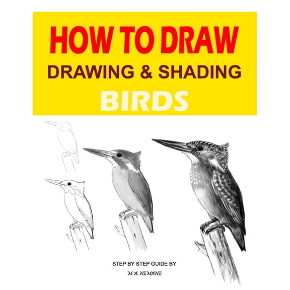 Drawing and shading Birds: How to draw (Paperback)