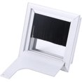 thumbnail image 3 of 4pcs Computer Desk Grommet Square Desk Grommet Aluminum Cable Hole Cover 80 X 80mm For Management Office Computer Desk Wires, 3 of 5