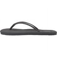 thumbnail image 4 of Flojos Fiesta 2.0 Charcoal Vintage Slip On Slide Thong Flat Flip Flops Sandals (Charcoal, 7), 4 of 7