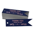 thumbnail image 1 of Inkdotpot Rose Gold Foil Paper Hang Tags Thank You From The New Wedding Favor Tags 100 Pieces, 1 of 6