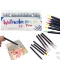 thumbnail image 2 of 48 Colors Watercolor Brush Pen Set With Soft Tip For Calligraphy And Hand Painting, 2 of 5