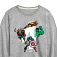 thumbnail image 3 of Marvel The Avengers - Birthday 4 - Toddler And Youth Long Sleeve Graphic T-Shirt, 3 of 5