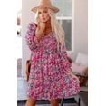 thumbnail image 5 of Redhotype V-Neck Boho Chic Floral Dress – Spring/Summer Soirees, 5 of 8