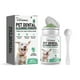 thumbnail image 2 of Polvo para el cuidado dental canino | Polvo limpiador de dientes para perros | Suplemento de higiene bucal | Reduce el mal aliento y el sarro | 50 g con cepillo de dientes, 2 of 9