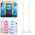 thumbnail image 2 of 2 Ensembles de Kits de Support de Colonne de Ballon Kit de Support d'Arche de Ballon de Hauteur 8,4 Pieds avec 2 Support de Base 8 Poteau 4 Pince à Fleurs Bal Réutilisable, 2 of 5