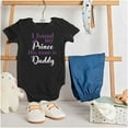 thumbnail image 3 of Found My Prince Its Daddy Crown Bodysuit Jumper Girls Infant Baby Brisco Brands 12M, 3 of 6