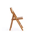 thumbnail image 3 of Manhattan Comfort Pullman 17.72" Wood Folding Dining Chair in Natural (Set of 4), 3 of 7