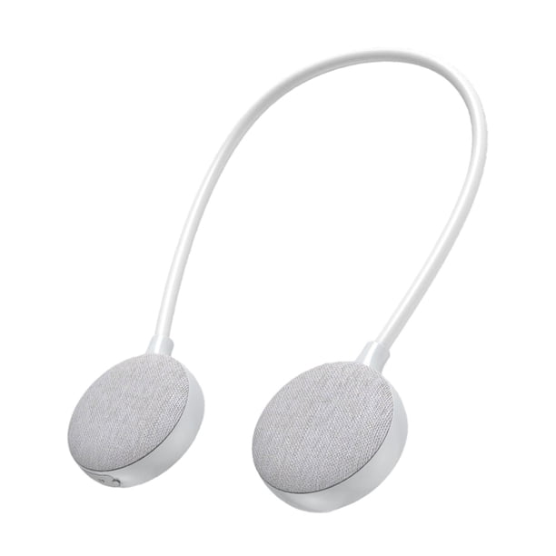 Altavoz de cuello IPX5 resistente al agua 5.0, recargable, 6-8 h, para correr Gris