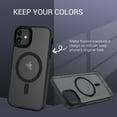thumbnail image 2 of BENTOBEN iPhone 11 Case , 6.1" Slim Translucent Matte Magnetic Shockproof Protective Anti Slip Women Men Cover Case for iPhone 11 6.1 inch Black, 2 of 6