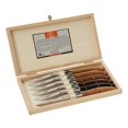 thumbnail image 1 of Juego de cuchillos para carne Jean Dubost Laguiole, 6 piezas, acero inoxidable, 1 of 6