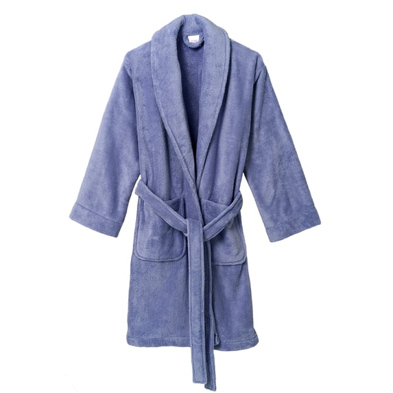 TowelSelections Women's Robe, Plush Fleece Short Spa Bathrobe