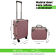 thumbnail image 2 of Set 2 Pzs Maleta De Viaje Rigida Jony De Mano 20 Pulgadas Carry On 10 Kgs, 2 of 4