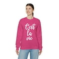 thumbnail image 3 of C est La Vie Sweatshirt Women, Such is Life French Inspired Shirt, 3 of 3