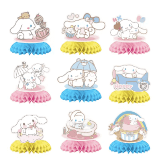 cinammon roll 9pc centerpieces table decor party decor