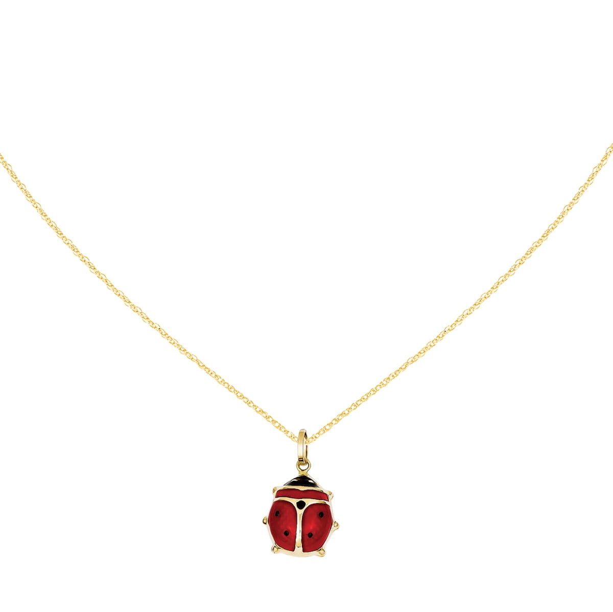 Gold ladybug jewelry clearance
