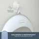 thumbnail image 4 of Asiento de Inodoro Dreambaby Blanco Ideal para Viajes y Antideslizante, 4 of 7