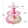 thumbnail image 2 of Milue Display Cupcake Stands Cardboard 3 Tier for Dessert Festivals Wedding Durable, 2 of 21