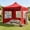 Red - 300X300cm, variant on Heavy‑Duty Canopy Side Wall Tarp Roman‑Window Printed Camping Tent Surround Panel Waterproof Portable Outdoor Shelter Curtain for Patio Camping Hiking Beach Red