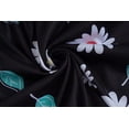 thumbnail image 3 of MyFav Women's Cute Cartoon Print Tee and Shorts Pajama Set,XS, 3 of 5