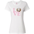 thumbnail image 3 of Inktastic KiniArt Doodle Love Women's T-Shirt, 3 of 5