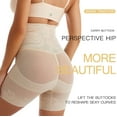thumbnail image 6 of Elainilye Fashion Waist Cincher Shapewear Postpartum High Waist Tummy Control Shaping Pants Butt Lifting Shapewear,Beige, 6 of 9