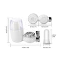thumbnail image 3 of XYAIYT High Efficiency Faucet Water Purifier Kitchen Tap with Ceramic Microfiltration Technology for Home Use No Electricity Required Impurities Retains Minerals Eco Friendly, 3 of 8