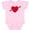 AD-Pink, variant on Inktastic Valentines Day Heart Arrow Boys or Girls Baby Bodysuit