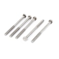 thumbnail image 1 of Unique Bargains M8x110mm Hex Head Metal Screw Threaded Bolt 5pcs, 1 of 4