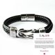 thumbnail image 1 of To My Son Bracelet Bracelet Mother and Son Forever Linked PU Leath, 1 of 4