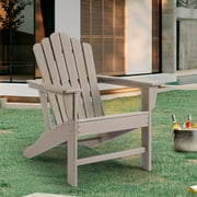 KINWELL-Classic Outdoor Adirondack Chair for Garden Porch Patio Deck Backyard, Weather Resistant Accent Furniture,Fire Pit & Lawn Furniture Porch and Seating