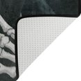 thumbnail image 4 of Coolnut Halloween Makeup Skeleton Area Rug Carpet 5x4 Light Weight Polyester for Living Room Bedroom, 4 of 6