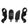 thumbnail image 3 of Riwesomey 1 par de reposapiés para motocicleta, soporte de pedal en ángulo corto, estriberas negras Vehículos, repuestos y accesorios Mis Negro Corto, 3 of 8