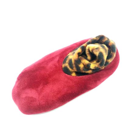 

Rumida Toddler Winter Warm Leopard Print Floor Socks Non Slip Home Indoor Slippers Sock warm Leopard Print fleece thick toddler baby kid Kid Floor Socks S Wine Red