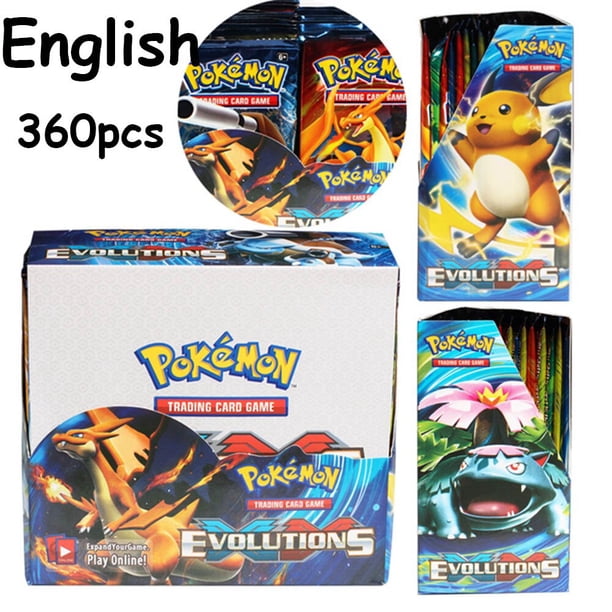 Pokemon 360 tarjetas de juguete, inglés, español, francés, escarlata y violeta, plata, TEMPEST, origen perdido, corona ZENITH, estrellas brillantes Fivean unisex
