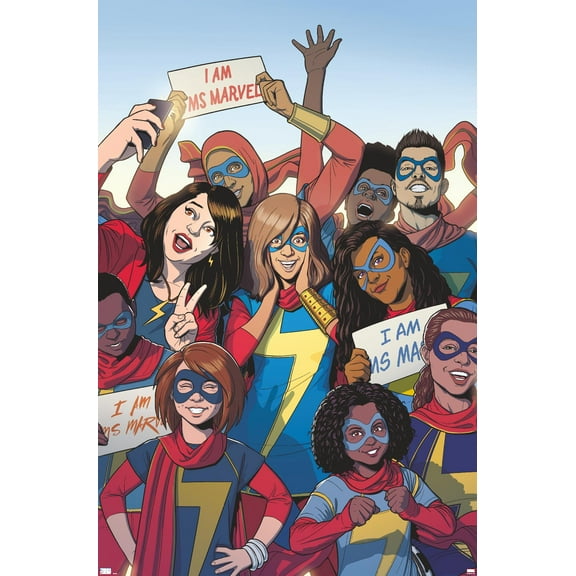 Marvel Comics - Ms. Marvel - Ms. Marvel #37 Wall Poster, 22.375" x 34"