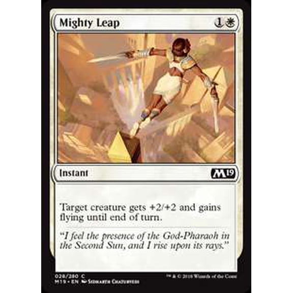 MtG Core Set 2019 Mighty Leap #28