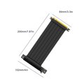 thumbnail image 4 of CNKOO PCI-E Cable PCI-E 16x 3.0 Extension Cord Graphic Card Extender Cable Computer Accessory  Dual 180°  20cm, 4 of 10
