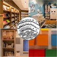 thumbnail image 3 of 10 Pcs Flush Mount Bracket Interlocking Hang Furniture Connector Stainless Steel Wall Mount Picture, 3 of 5