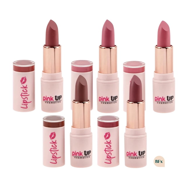 Pink Up Colección De Labiales En Barra Coqueta 5 Pz