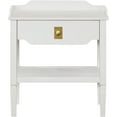 thumbnail image 2 of Livabliss x Becki Owens Doheny Gallery Top End Table, 27"H x 24"W x 18"D, White, 2 of 6