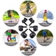 thumbnail image 2 of Juego de 6 piezas de equipo de protección para niños, rodilleras para niños, coderas, muñequeras, equipo de seguridad para niños pequeños, patinaje, ciclismo, bicicleta, patinaje, scooter, monopatín, deportes al aire libre, negro S brillar Electrónica, 2 of 5