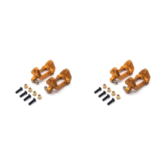 Tholdsy 2 piezas RC vehículo tipo C asiento modelo vehículos Hub asientos automotriz juguete reparación accesorio reemplazo para WL juguete Oro 2piezas