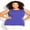 Purple, variant on Avenue Women's Plus Size Essential Fashion Tank Sleeveless Round Neckline
