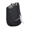 thumbnail image 2 of Mochila para ordenador portátil de negocios con correa ajustable para el hombro, mochila de viaje, mochila para oficina, al aire libre, senderismo Negro, 2 of 8